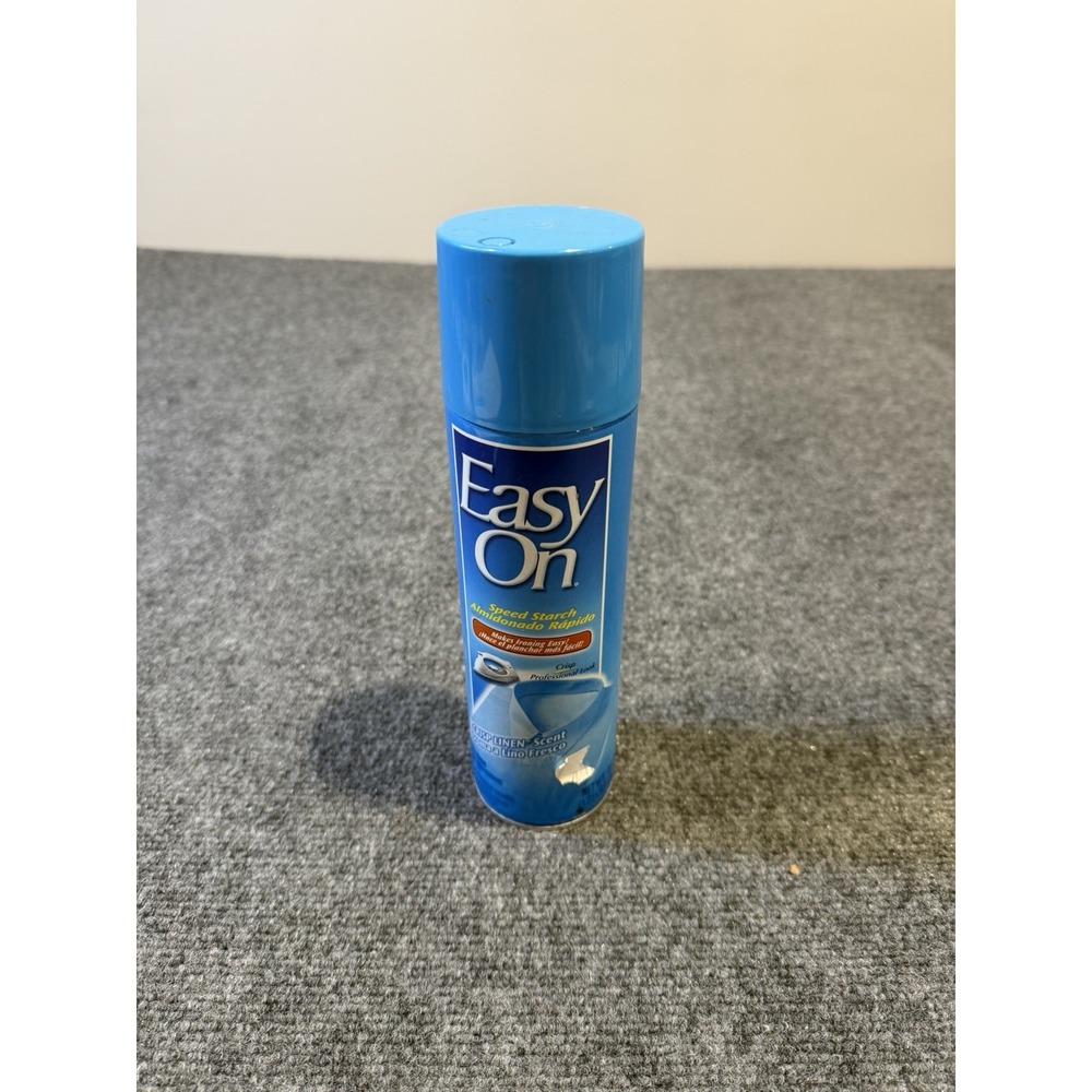 Discontinued Easy On Speed Starch Spray Crisp Linen Scent 22 oz Can New Old Stoc